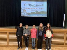 Rok szkolny 2024-2025 - 020 - VI Plener Malarski im. Józefa Mehoffera JESIENNE SPOTKANIE Z ARTYSTñ